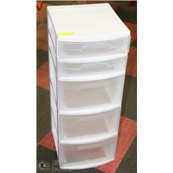 5 DRAWER STORAGE UNIT