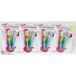 16 KIDS TOOTHBRUSHES