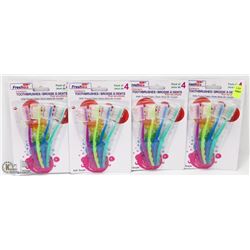 16 KIDS TOOTHBRUSHES