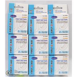 9 ROLLS OF FIRST AID TAPE
