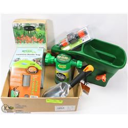 GARDENERS NEW BOX LOT.