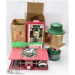 .VINTAGE COLEMAN LANTERN & STOVE.