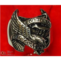 29) EAGLE MEN'S RING SIZE 11