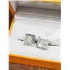 Image 2 : 46) SWAROVSKI ELEMENTS MEN'S CUFFLINKS