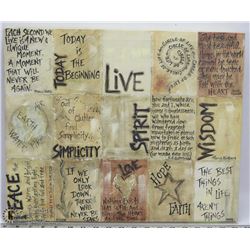 QUOTES IN CANVAS PRINT