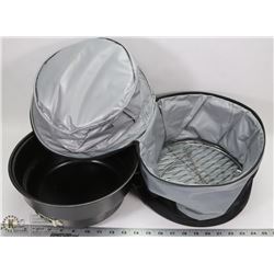 PORTABLE CHARCOAL BBQ / COOLER COMBO IN BAG