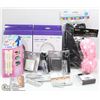 Image 1 : LARGE BAG OF TRAVEL AND BEAUTY ACCESSORIES