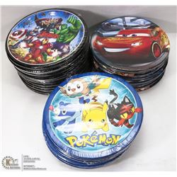 FLAT OF DISNEY PAPER PLATES