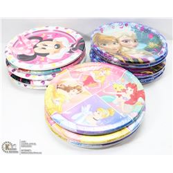 FLAT OF DISNEY PAPER PLATES