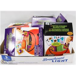 FLAT OF HALLOWEEN SCRATCH & SMELL GIVEAWAYS AND