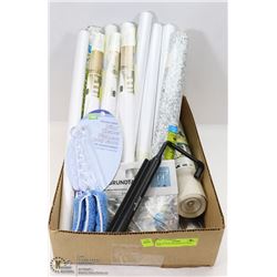 BOX OF NEW HOUSEHOLD ITEMS INCL.