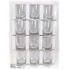 Image 1 : LOT OF 12 DRINK GLASSES