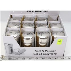 LOT OF 11 SALT AND PEPPER SHAKERS