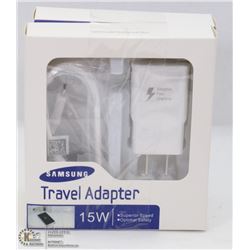 LOT OF 2 NEW SAMSUNG TRAVEL ADAPTOR CHARGER