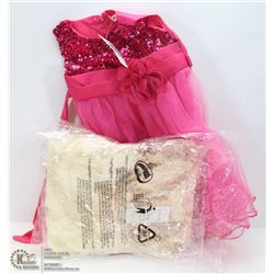 LOT OF 3 NEW DRESS UP GIRLS DRESSES.