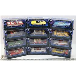 SET OF 12 XTREME MACHINES 1"43 SCALE DIE CAST CARS