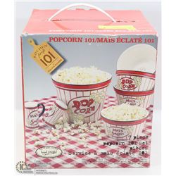 NEW CERAMIC POPCORN 101