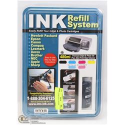 SEALED INK REFILL SYSTEM
