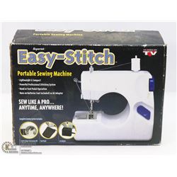SUPERTEK EASY STITCH PORTABLE SEWING MACHINE.
