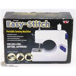 SUPERTEK EASY STITCH PORTABLE SEWING MACHINE.