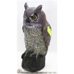 MOTION ACTIVATED HOOTING OWL GARDEN