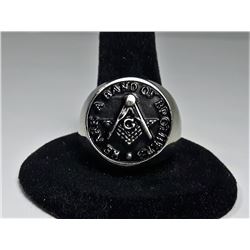 7 - SILVER TONE FREE MASONS