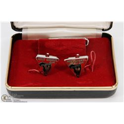 SET OF VINTAGE MONT GABRIEL CLUB CUFFLINKS AND TIE