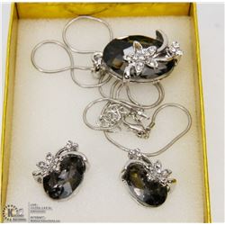 NECKLACE AND EARRINGS SET