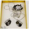 Image 1 : NECKLACE AND EARRINGS SET