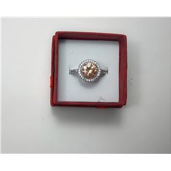 10 - CHAMPAGNE TOPAZ & CLEAR TOPAZ