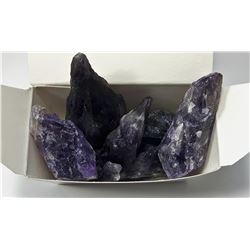 15 - 101 GRAMS OF NATURAL AMETHYST