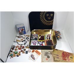 1 - BLACK TREASURE BOX