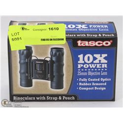 FASCO BINOCULARS WITH STRAP AND POUCH