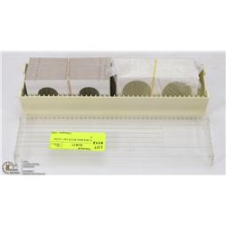 2X2 COIN HOLDER WITH 100+ COIN SLEEVES