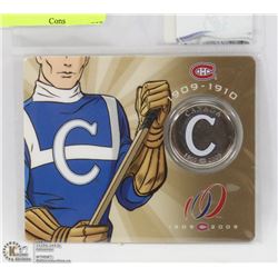 1909-2009 CANADIAN 50 CENT COLOURED COIN