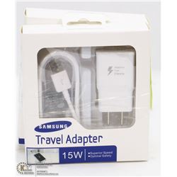 LOT OF 2 NEW SAMSUNG TRAVEL ADAPTOR CHARGER