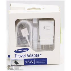 LOT OF 2 NEW SAMSUNG TRAVEL ADAPTOR CHARGER