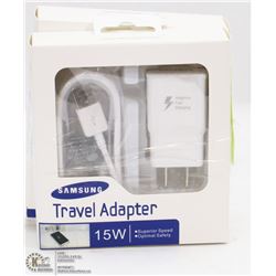 LOT OF 2 NEW SAMSUNG TRAVEL ADAPTOR CHARGER