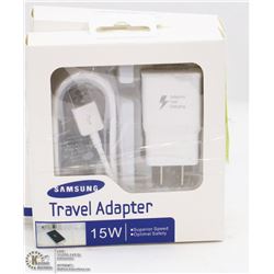 LOT OF 2 NEW SAMSUNG TRAVEL ADAPTOR CHARGER