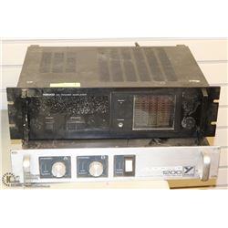 LOT OF 2 STEREO COMPONENTS INCL. NIKKO