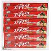 6 BOXES OF ZIPPER STORAGE BAGS (10.5" X 11")
