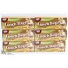 Image 1 : 6 BOXES OF REUSABLE/DISPOSABLE LUNCH BAGS