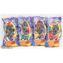4 BAGS OF PARTY FAVOURS PINYATA FILLERS