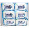 Image 1 : 6 PACKAGES OF MOIST FLUSHABLE WIPES