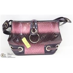 NEW METALLIC PINK HANDBAG