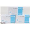 Image 1 : LOT OF 3 BOXES OF VINYL GLOVES
