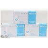 Image 1 : LOT OF 3 BOXES OF VINYL GLOVES