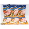 Image 1 : 6 BAGS OF DISPOSABLE POLY GLOVES 1 BAG = 50 GLOVES