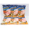Image 1 : 6 BAGS OF DISPOSABLE POLY GLOVES 1 BAG = 50 GLOVES