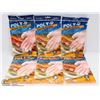 Image 1 : 6 BAGS OF DISPOSABLE POLY GLOVES 1 BAG = 50 GLOVES